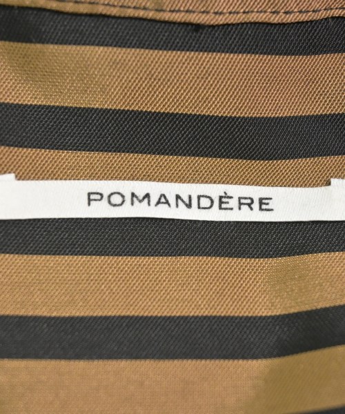 POMANDERE（ポマンデール）シャツワンピース 茶 サイズ:40(M位) レディース/2200613970181