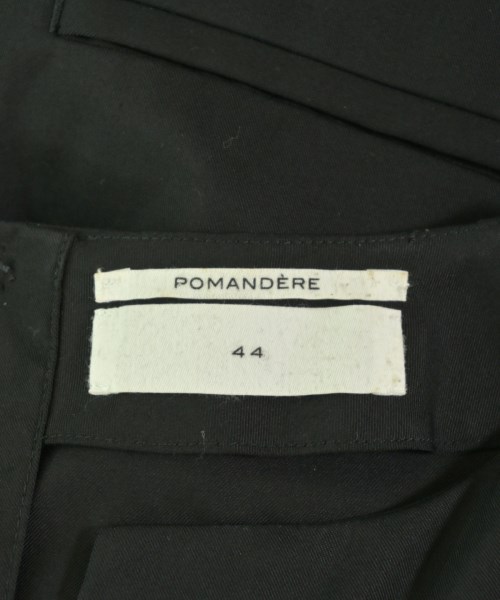 POMANDERE（ポマンデール）オールインワン/サロペット 黒 サイズ:44(XL位) レディース/2200717214051