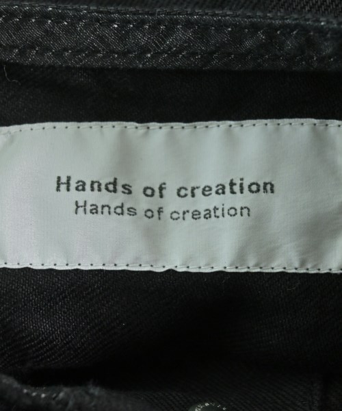 Hands of creation（ハンズオブクリエーション）デニムジャケット 黒 サイズ:F レディース/2200634129049