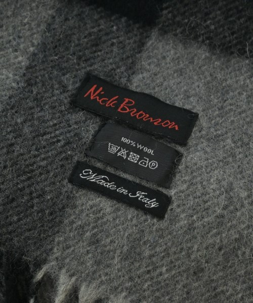 NICK BRONSON（ニックブロンソン）マフラー グレー サイズ:- レディース/2200722022061