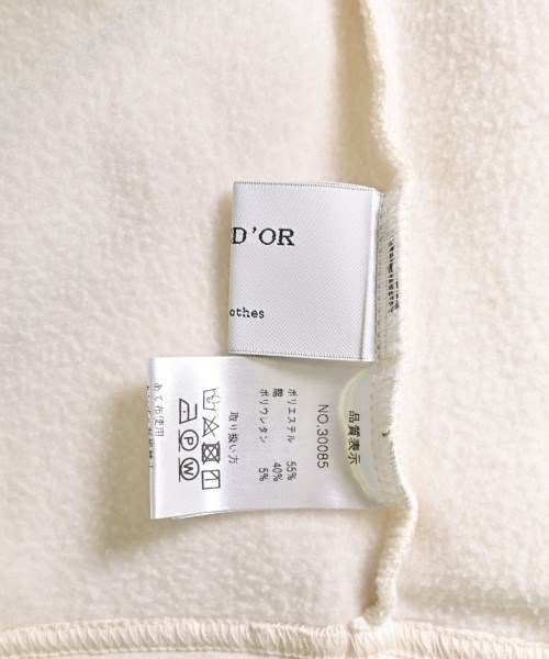 MARIED'OR（マリードール）パーカー 白 サイズ:1(S位) レディース/2200615352596