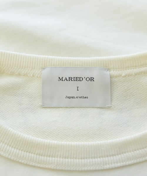 MARIED'OR（マリードール）スウェット 白 サイズ:F レディース/2200626221126