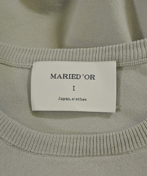 MARIED'OR（マリードール）ニット・セーター グレー サイズ:1(S位) レディース/2200610098062