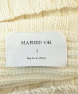 MARIED'OR（マリードール）ニット・セーター 白 サイズ:1(S位) レディース/2200681156197