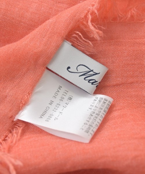 MARIED'OR（マリードール）ストール オレンジ サイズ:- レディース/2200647447048