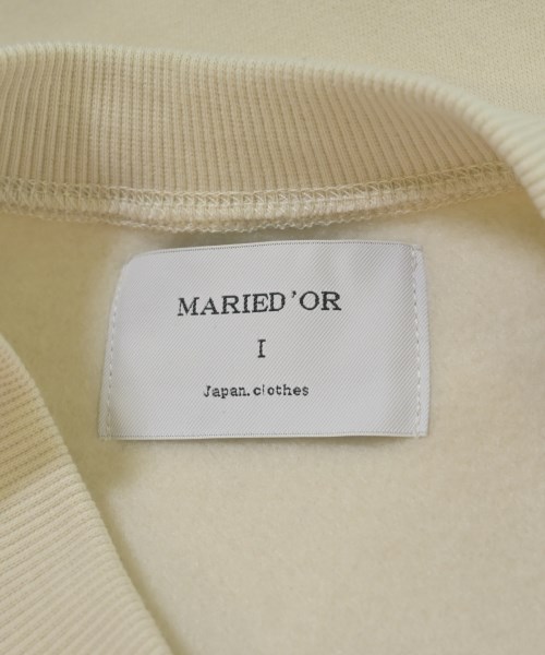 MARIED'OR（マリードール）スウェット ベージュ サイズ:F レディース/2200705461511