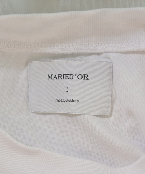 MARIED'OR（マリードール）Tシャツ・カットソー 白 サイズ:1(S位) レディース/2200705461559