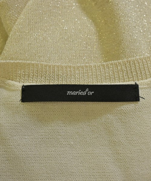 MARIED'OR（マリードール）ニット・セーター ベージュ サイズ:F レディース/2200707149066