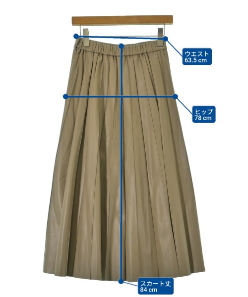 MARIED'OR（マリードール）ロング・マキシ丈スカート ベージュ サイズ:1(S位) レディース/2200659184191