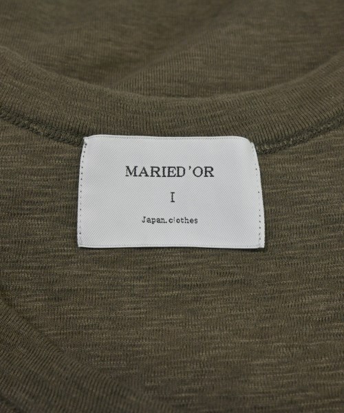 MARIED'OR（マリードール）タンクトップ カーキ サイズ:1(S位) レディース/2200667137141
