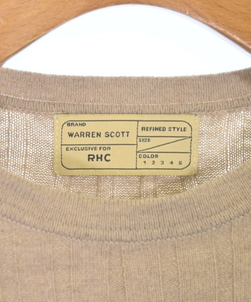 WARREN SCOTT（ウォーレンスコット）ニット・セーター ベージュ サイズ:-(XS位) レディース/2200676089073