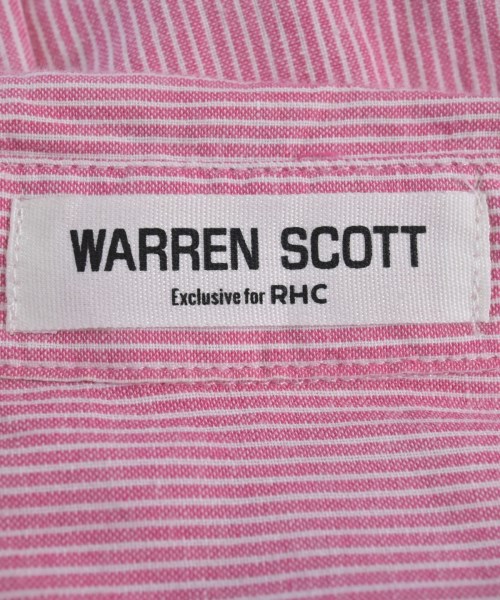 WARREN SCOTT（ウォーレンスコット）シャツワンピース 赤 サイズ:F レディース/2200722778074
