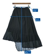 inconnue（アンコニュ）ロング・マキシ丈スカート 黒 サイズ:F レディース/2200640894061