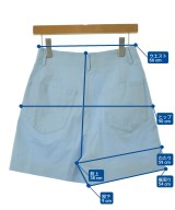 CELERI（セルリ）ショートパンツ 青 サイズ:36(S位) レディース/2200728656086