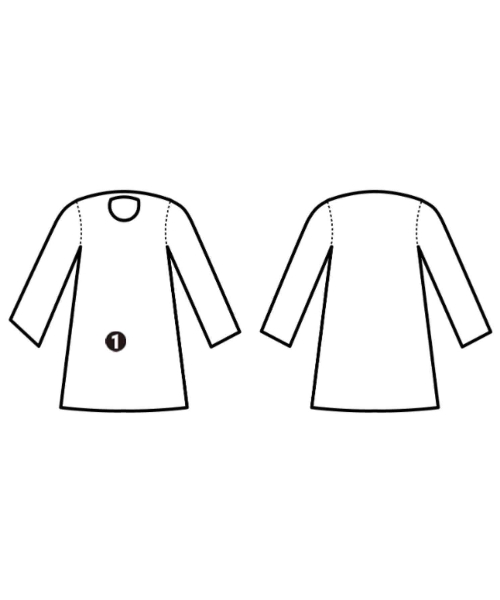 Little Suzie（リトルスージー）シャツワンピース 白 サイズ:ONE レディース/2200661723029