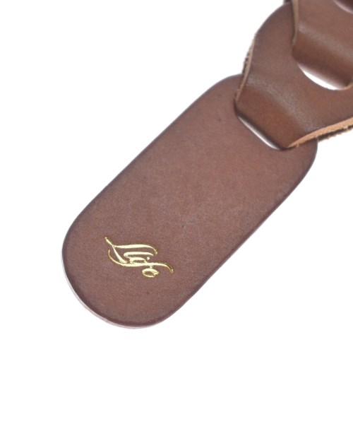 LIDnM（リドム）ベルト 茶 サイズ:- メンズ/2200622657141