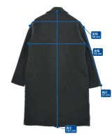 LIDnM（リドム）チェスターコート グレー サイズ:M メンズ/2200665009013