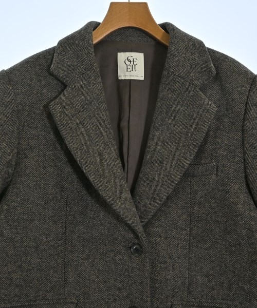 Sea Room Lynn（シールームリン）テーラードジャケット 黒 サイズ:S レディース/2200641297014