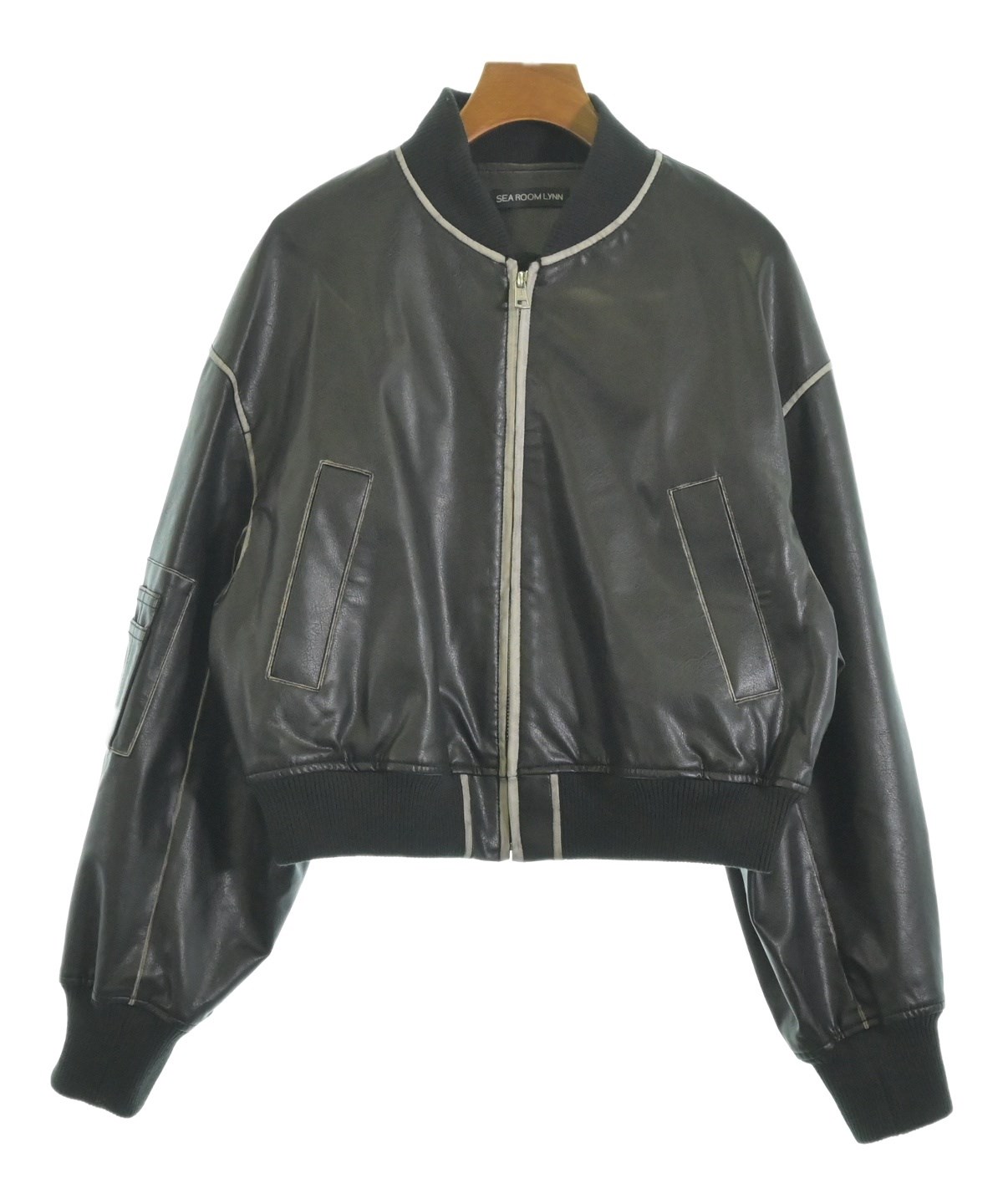 Sea Room Lynn（シールームリン）ブルゾン 黒 サイズ:F レディース