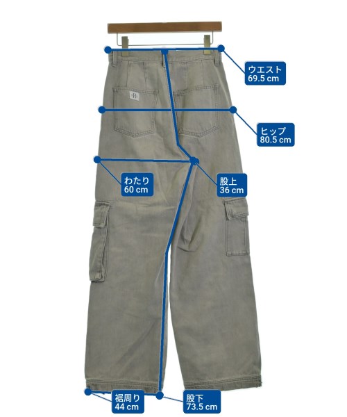 Sea Room Lynn（シールームリン）デニムパンツ グレー サイズ:M レディース/2200618834099