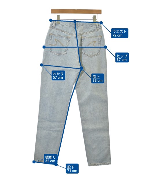 Sea Room Lynn（シールームリン）デニムパンツ 青 サイズ:26(M位) レディース/2200615930015