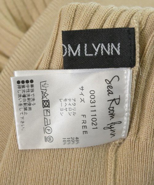 Sea Room Lynn（シールームリン）ニット・セーター ベージュ サイズ:F レディース/2200611625069
