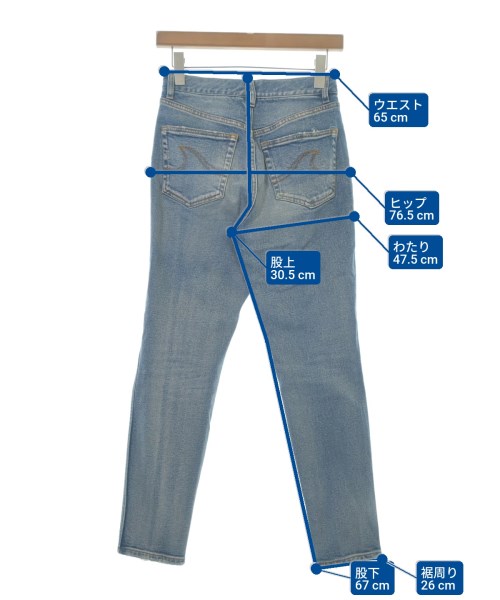 Sea Room Lynn（シールームリン）デニムパンツ 青 サイズ:24(S位) レディース/2200600489054