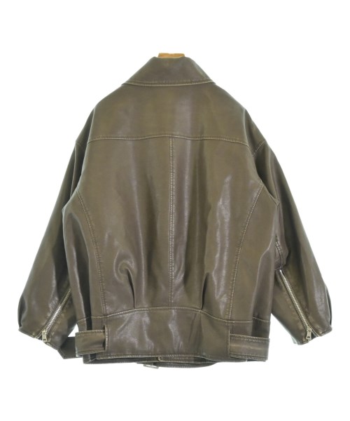 Sea Room Lynn（シールームリン）ライダース 茶 サイズ:S レディース/2200673434012