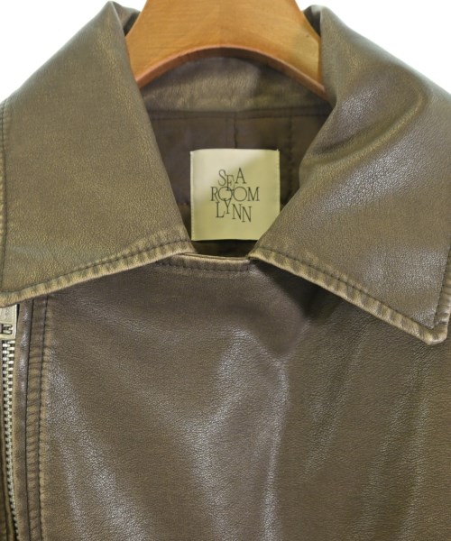Sea Room Lynn（シールームリン）ライダース 茶 サイズ:S レディース/2200673434012