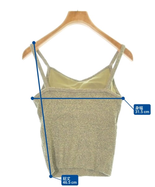 Sea Room Lynn（シールームリン）キャミソール ベージュ サイズ:F レディース/2200679542094