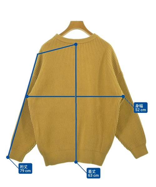 Sea Room Lynn（シールームリン）ニット・セーター 黄 サイズ:F レディース/2200625476022