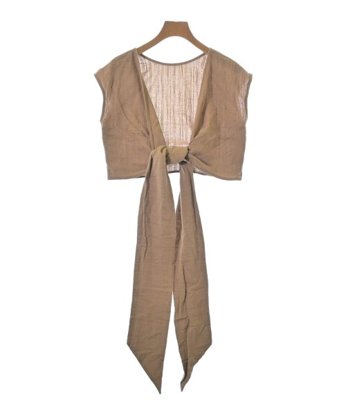 Sea Room Lynn(シールームリン)ブラウス 茶 サイズ:F/2200659183095