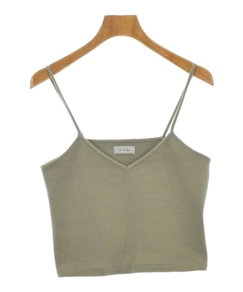 Sea Room Lynn(シールームリン)タンクトップ カーキ サイズ:F/2200659183132