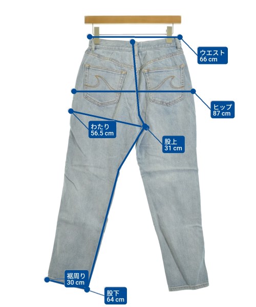 Sea Room Lynn（シールームリン）デニムパンツ 青 サイズ:24(S位) レディース/2200651786041