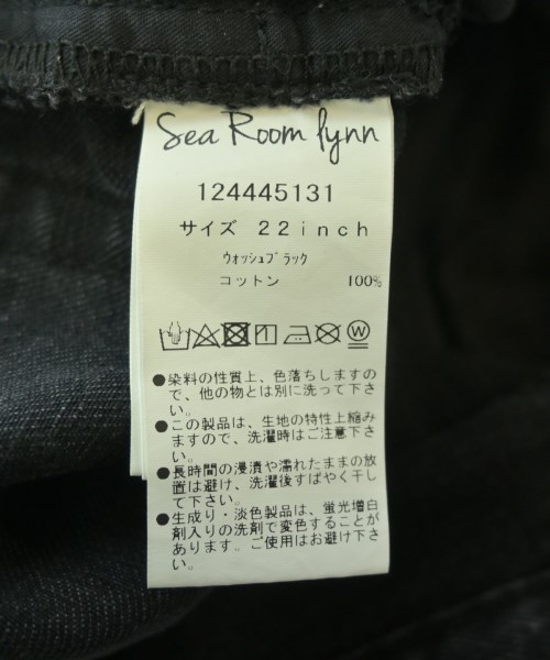 Sea Room Lynn（シールームリン）デニムパンツ 黒 サイズ:22(XS位) レディース/2200717872015