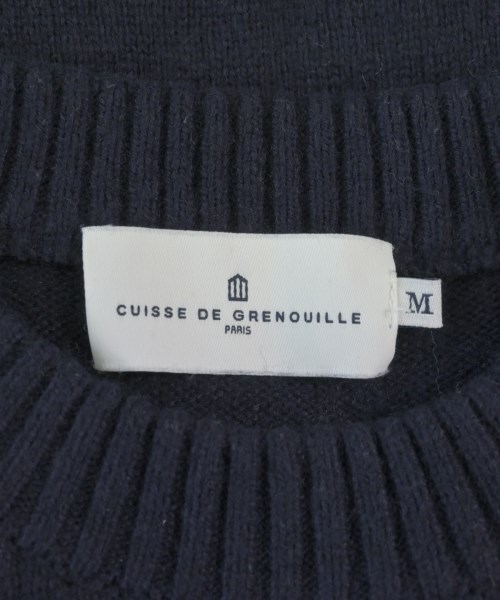 CUISSE DE GRENOUILLE（キュイスドゥグルヌイユ）ニット・セーター 紺 サイズ:M レディース/2200613032025