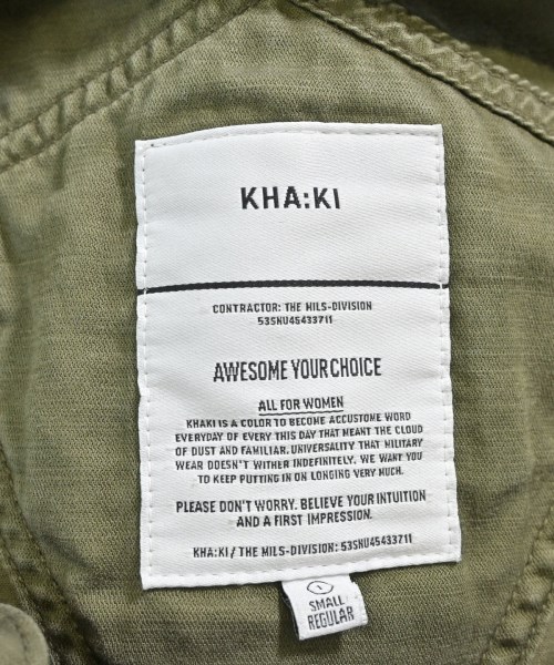 kha:ki（カーキ）ワンピース カーキ サイズ:S レディース/2200677983035