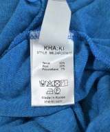 kha:ki（カーキ）Tシャツ・カットソー 青 サイズ:1(S位) レディース/2200691449081
