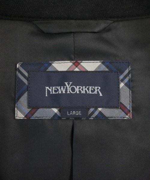 NEWYORKER（ニューヨーカー）カジュアルジャケット 黒 サイズ:L メンズ/2200623517017