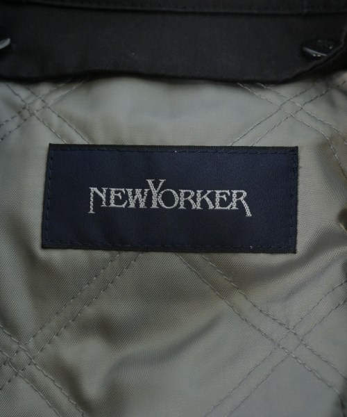 NEWYORKER（ニューヨーカー）ステンカラーコート 黒 サイズ:M メンズ/2200633377021