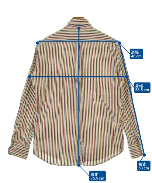 NEWYORKER（ニューヨーカー）カジュアルシャツ 赤 サイズ:M メンズ/2200661811030