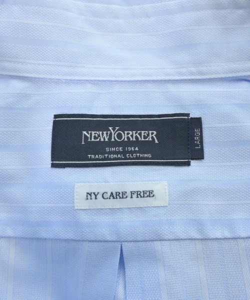 NEWYORKER（ニューヨーカー）カジュアルシャツ 青 サイズ:L メンズ/2200683186109