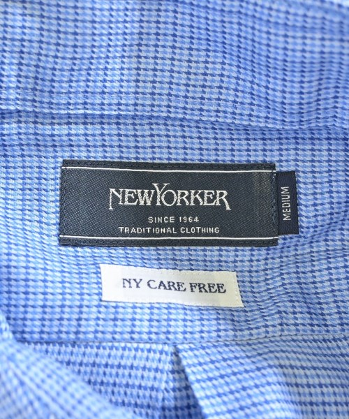 NEWYORKER（ニューヨーカー）カジュアルシャツ 青 サイズ:M メンズ/2200683186130