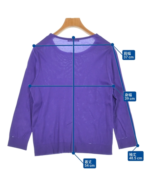 NEWYORKER（ニューヨーカー）ニット・セーター 紫 サイズ:M レディース/2200627862090