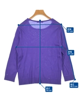 NEWYORKER（ニューヨーカー）ニット・セーター 紫 サイズ:M レディース/2200627862090