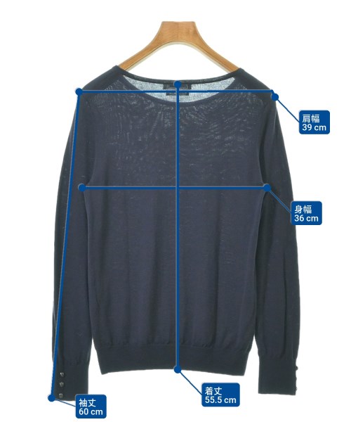 NEWYORKER（ニューヨーカー）ニット・セーター 紺 サイズ:M レディース/2200619999032