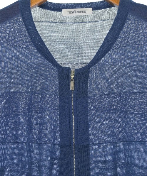 NEWYORKER（ニューヨーカー）カーディガン 青 サイズ:L レディース/2200679928058