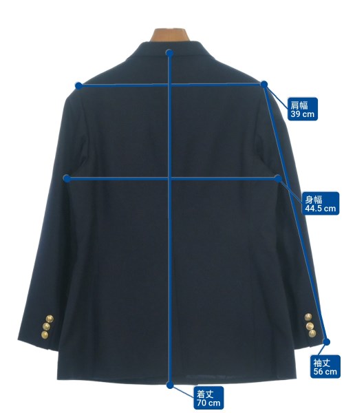 NEWYORKER（ニューヨーカー）テーラードジャケット 紺 サイズ:13(XL位) レディース/2200656343034