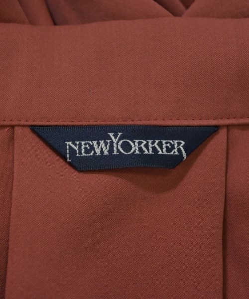 NEWYORKER（ニューヨーカー）シャツワンピース 赤 サイズ:9AR(M位) レディース/2200704804050