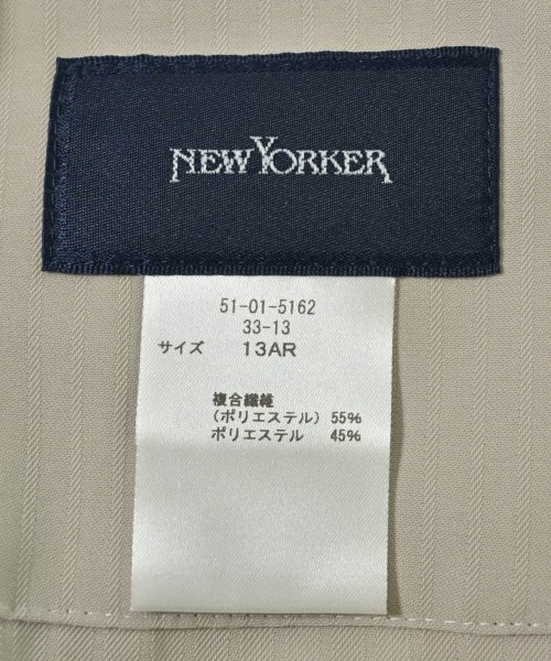 NEWYORKER（ニューヨーカー）テーラードジャケット グレー サイズ:13(XL位) レディース/2200703676016